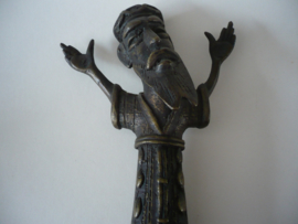 Beeldje, man met baard, (heilig beeldje)