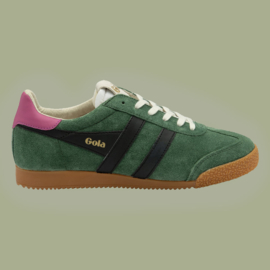 Sneaker Elan Evergreen/ Black/ Fuchsia - GOLA - 42