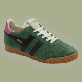 Sneaker Elan Evergreen/ Black/ Fuchsia - GOLA - 42