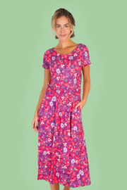 Dress Malind Flower Field Orchid - Sorgenfri - M