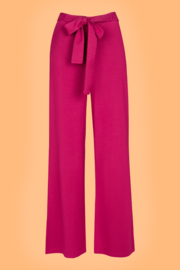 Sue Trousers Plain Plum - LaLamour - XXL