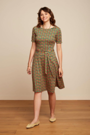 Betty Dress Rondine Ponderosa Green - King Louie - XL