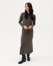 Holebrook Renata Skirt - Dark Taupe