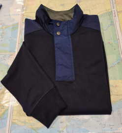 Paul & Shark Econyl 1/4 zip sweater - Navy SS22