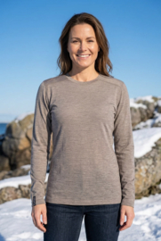 Woolwear of Scandinavia Baselayer LM 100% merinowol- Antilope