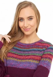 Apu Kuntur Alpaka Tunika Pullover HALEY 100% Baby Alpaka - Kuychi-Berry