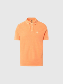 North Sails SS Polo with Logo - Melon