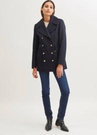 Saint James VOILURE Authentic Peacoat - Navy