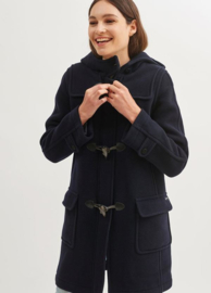 Saint James Arctique Dufflecoat - Navy