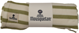 Mousqueton MINET-B sjaal - ecru/celeri