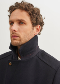 Saint James St. Hilaire Peacoat - Navy