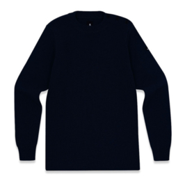 Mousqueton MERIADEC Schipperstrui uni 100% wol - navy AW22