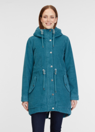 Ragwear Canny Corduroy Mantel - Ocean Green