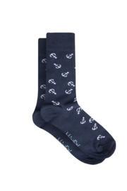 Weird Fish Wyatt Patterned Socks 3 Pack - Dark Navy