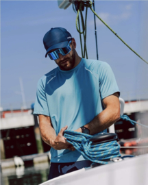 Henri Lloyd Men's Dynamic Dri Fast Tee - Caribbean Sea