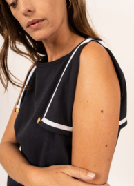 Saint James Canisy top  - navy foncé SS23