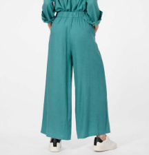 Ragwear Loggan Linnen (tex) luchtige broek - Teal Green