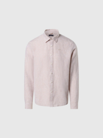 North Sails Shirt LS Regular Spread Collar - Beige