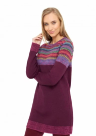 Apu Kuntur Alpaka Tunika Pullover HALEY 100% Baby Alpaka - Kuychi-Berry