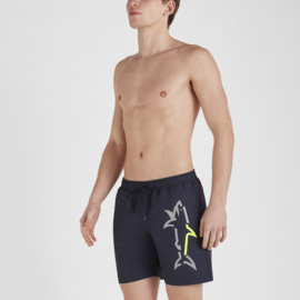 Paul & Shark Swim-short Fluo Shark Blue