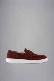 x Paul & Shark Suede Loafers - Cognac