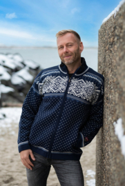 Arctic Circle Noorse Windstopper Vest - 100% wol - Navy