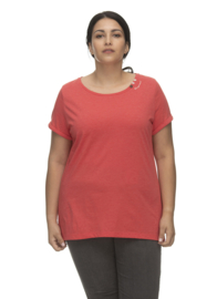 Ragwear Florah A Plus Shirt (tex) - Red