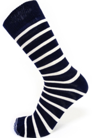 Wool Wear fijne wollen sokken 70% merino - gestreept