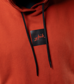 Zhik Mens Carbon Hoodie - Red Earth