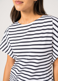 Saint James Cassis UV jurk - neige/navy