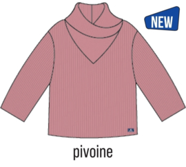 Mousqueton Salines trui met kraag - Pivoine