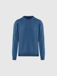 North Sails Crewneck Knitwear 14GG - Blue Melange