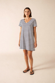 Saint James Vicq Jurk met UV-bescherming - Neige/Navy