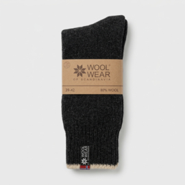 Noorse Wollen Sokken Eskimo (80% virgin superior wool) - Dark grey
