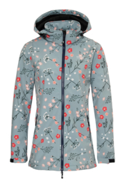 Nordberg Flower Softshell - Mineral blue