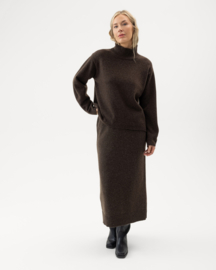 Holebrook Betty Long Skirt - Brown Melange