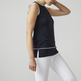 Henri lloyd May Piped Sleeveless Tee Navy