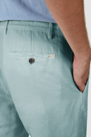 x Paul & Shark Linen/Cotton 1 pince Bermuda Short - Ether