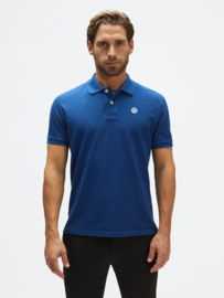 North Sails - POLO S/S W/LOGO - Ocean Blue - SS21