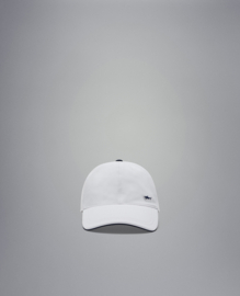 Paul & Shark  Baseball Cap with Shark badge - White