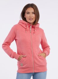 Ragwear Neska Zip Comfy Vest - Raspberry