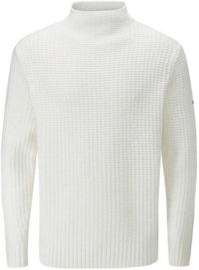 Henri Lloyd Acombury Regular Funnel Neck Knit - White