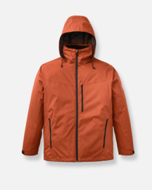 Henri Lloyd Women's Polar Breeze Hooded jacket - Burnt Orange