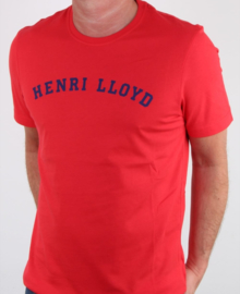 Henri Lloyd Ragian Regular Tee - SCT (rood)