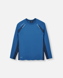 Henri Lloyd Men’s Dynamic Dri Fast LS Tee - Cygnet Blue