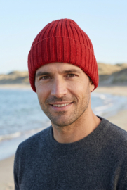 Emerald Tallin Beanie 100% wool - Rood (More Colours Available)