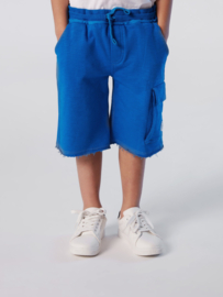 North Sails Shorts Sweatpants with Graphic - Royal Blue