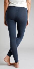 Weird Fish Louisa Stretch Leggings -  Dark Navy