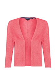 Weird Fish Limon Outfitter Cardigan - Flamingo