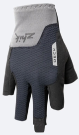 Zhik Deck Sailing Gloves Half Finger - Grey